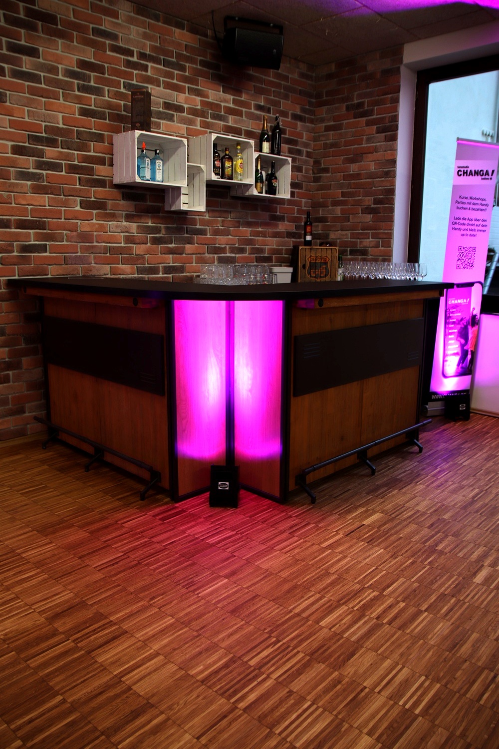 Raum A Bar in der CHANGA Raumvermietung
